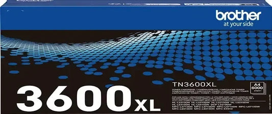 OEM Brother TN3600XL HiCap Black Toner