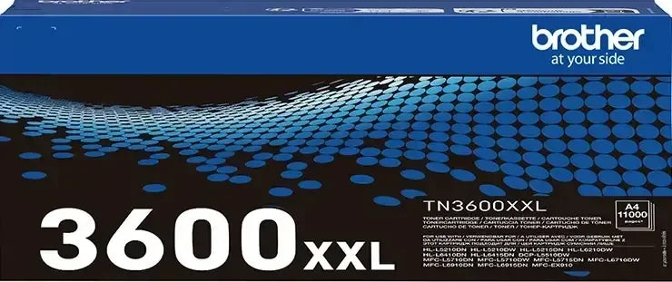 OEM Brother TN3600XXL XHiCap Black Toner