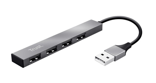 Halyx 4 Port Mini Aluminium USB Hub