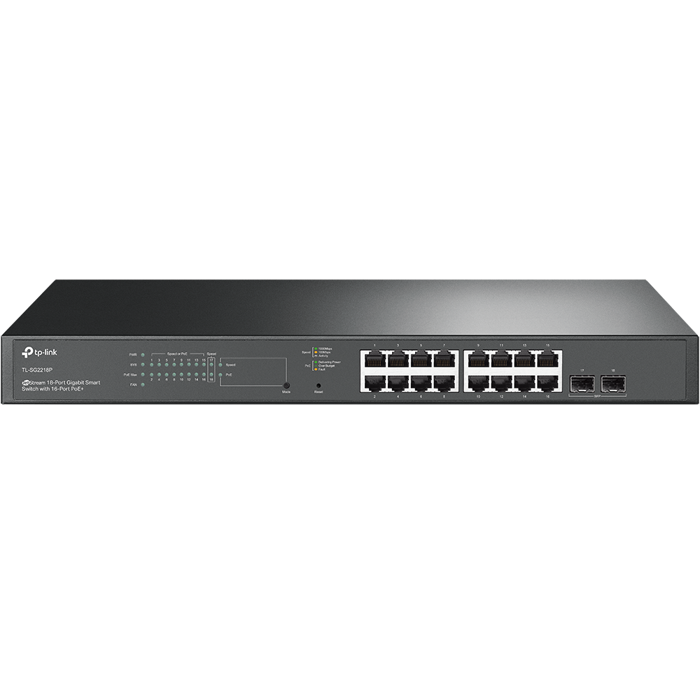 JetStream 18 Port GB Switch 16 Port PoE
