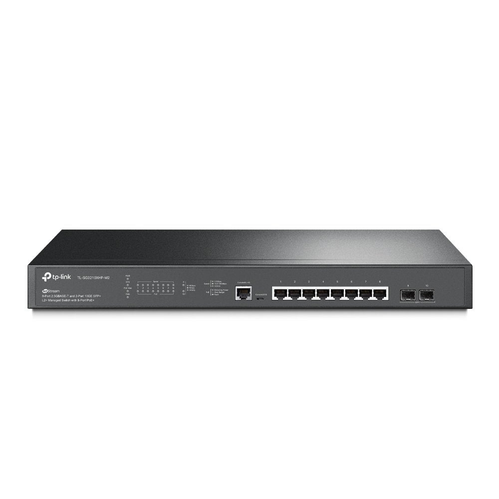 8 Port 2.5GBASE-T and 2 Port 10GE Switch