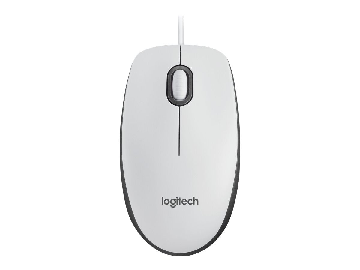 Original Logitech Mouse M100 White USB 910-006764