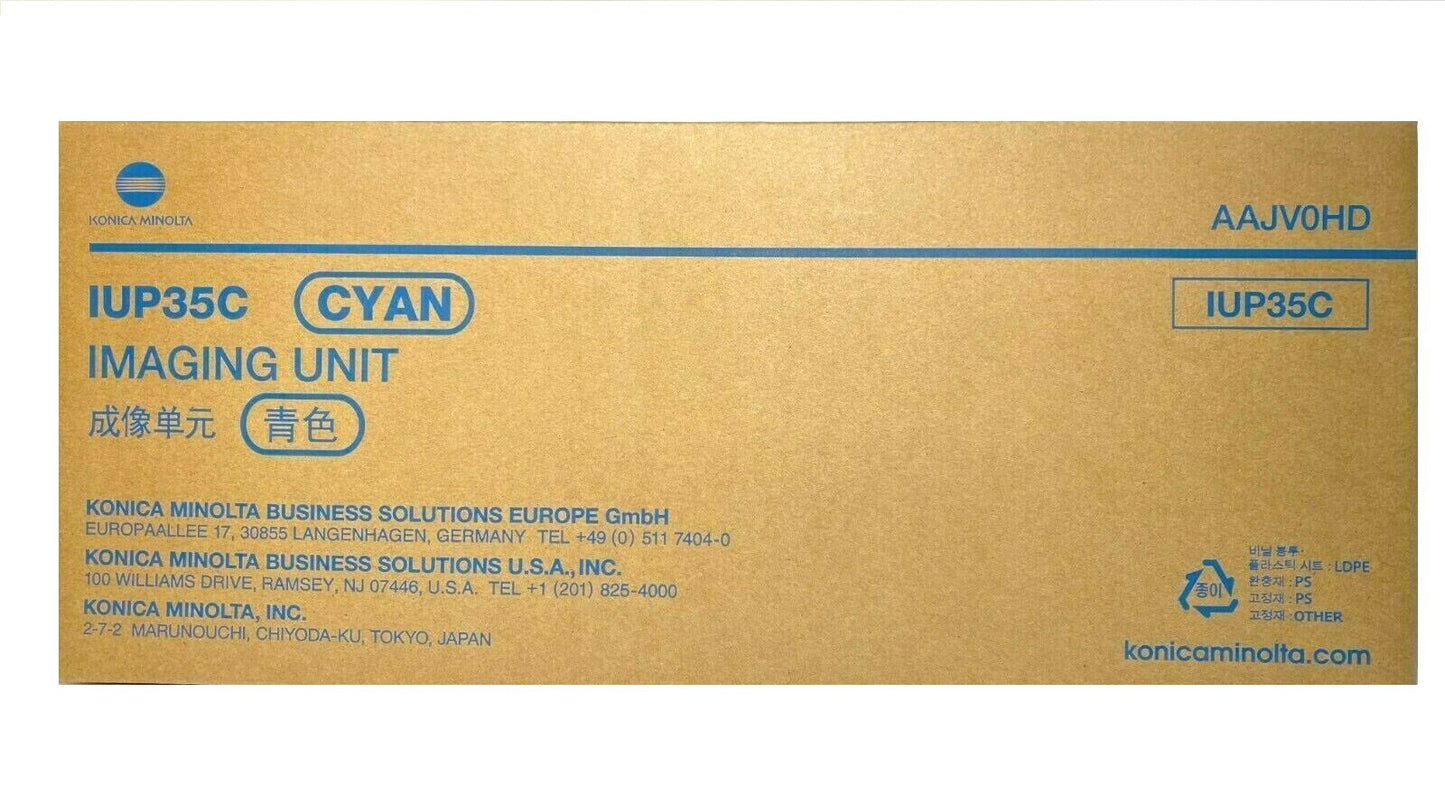 Original Konica Minolta AAJV0HD/IUP35C Drum unit cyan