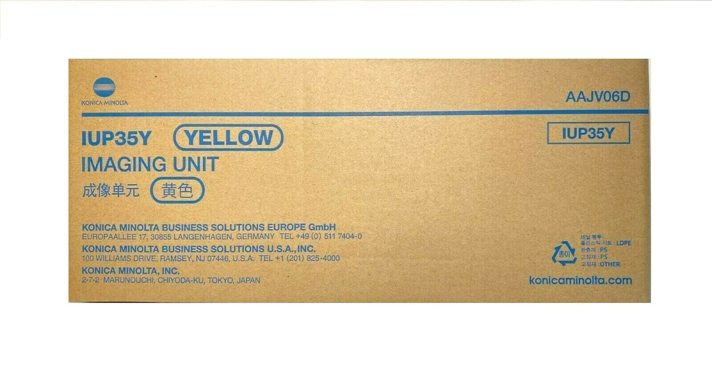 Original Konica Minolta AAJV06D/IUP35Y Drum unit yellow