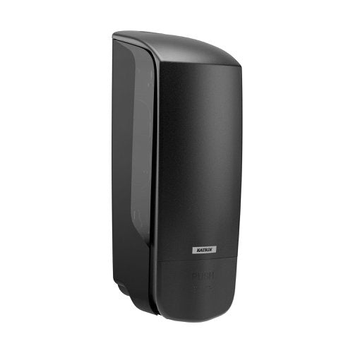Katrin Plastic Dispenser 1000ml For Commercial Hand Wash Black - 77397