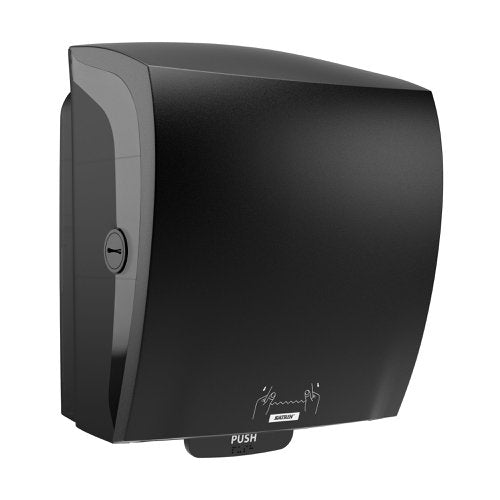 Katrin Plastic Dispenser For System Paper Towel Roll Black - 82070