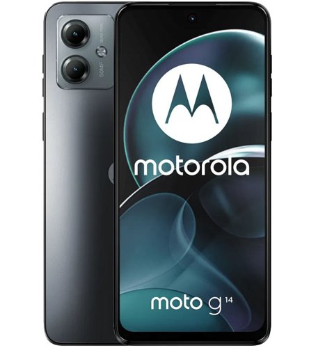 Motorola G14 6.5 Inch Unisoc T616 Dual SIM 4GB 128GB Android 13 Steel Grey Smartphone