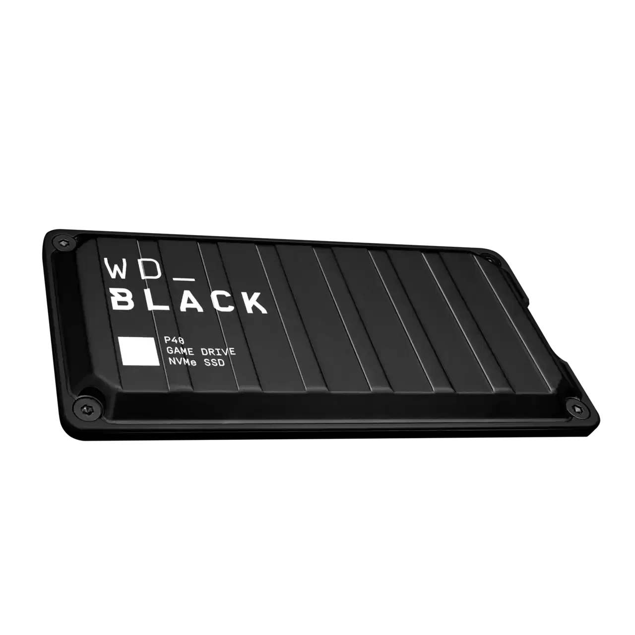 Black P40 1TB USB C External Game SSD