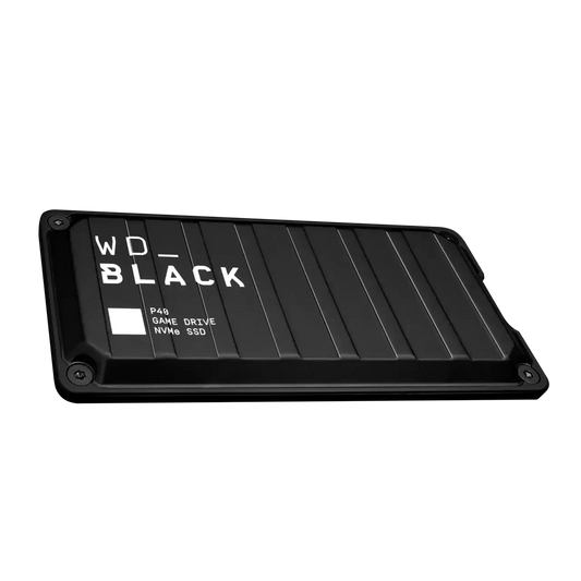 Black P40 1TB USB C External Game SSD