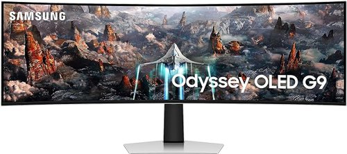 Samsung G93SC Odyssey 49 Inch OLED 5120 x 1440 Pixels Wide Quad HD HDMI DisplayPort Micro HDMI USB Hub Gaming Monitor