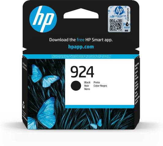 HP 4K0U6NE NO 924 Black Ink 500 Pages
