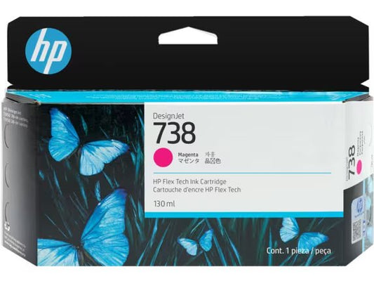 HP 498N6A NO 738 130ml Magenta Ink