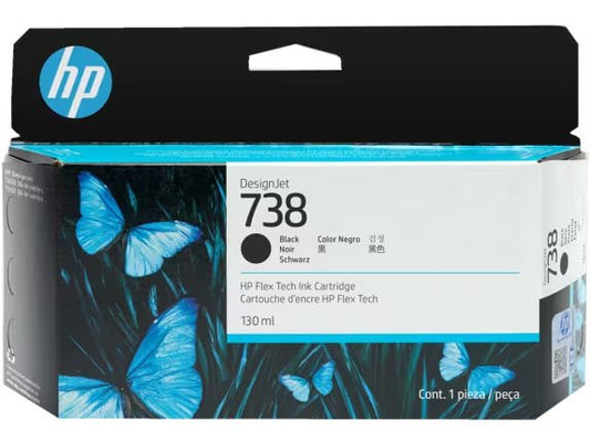 HP 498N4A NO 738 130ml Black Ink