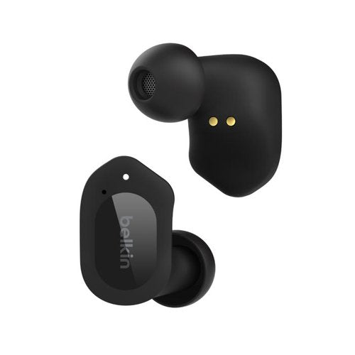Belkin SoundForm Play Black True Wireless Earbuds with Charging Case