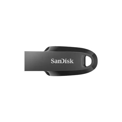 SanDisk Ultra Curve 64GB USB 3.2 Gen 1 Black Flash Drive