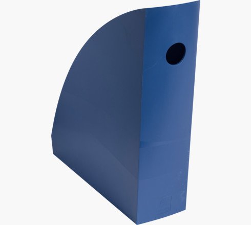 Exacompta NeoDeco Magazine File 266x82x305mm French Blue (Each) - 18224D