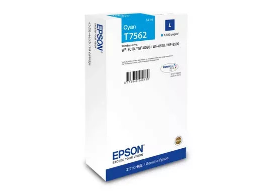 WF8XXX INK CART CYAN 1.5K