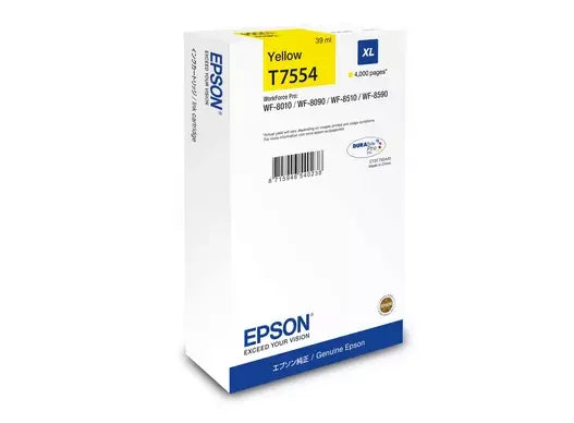 WF8XXX INK CART YELLOW XL 4K