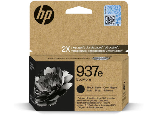 HP 4S6W9NE No 937e Black Ink 3.1K