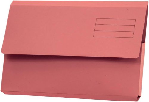 Guildhall Document Wallets 250gsm Pink PK50 - DW250-PNKZ