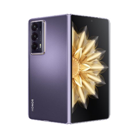 Honor Magic V2 6.43 Inch Qualcomm Snapdragon 8 Gen 2 Dual SIM 16GB RAM 512GB Storage Android 13 Purple Mobile Phone