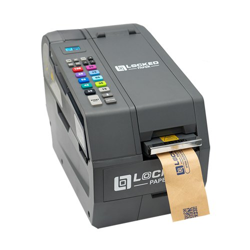 Hazel4D Locked Paper Electric Gummed Paper Tape (or Water Activated Tape) Dispenser - LP1 DD