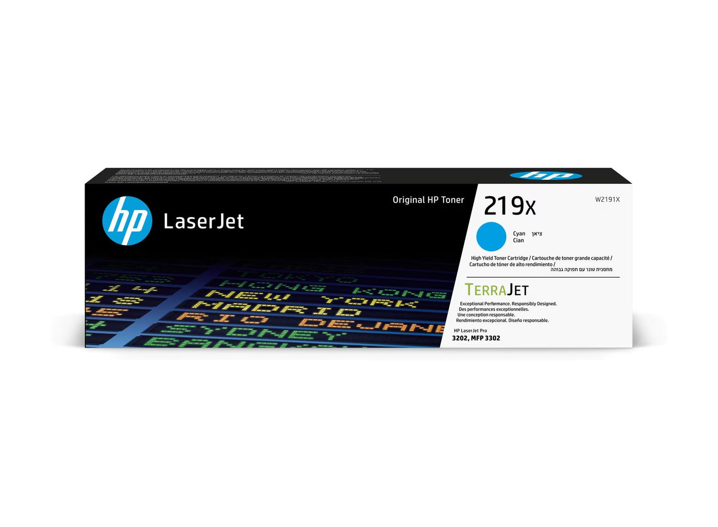 OEM HP W2191X/219X Cyan Toner