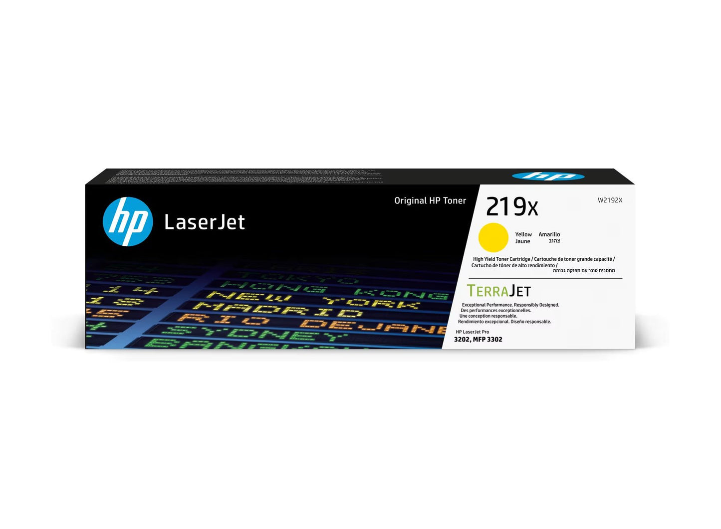 OEM HP W2192X/219X Yellow Toner