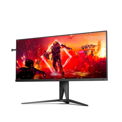 AOC AGON 5 39.5 Inch 3440 x 1440 Pixels Wide Quad HD IPS Panel HDMI DisplayPort USB-C Gaming Monitor