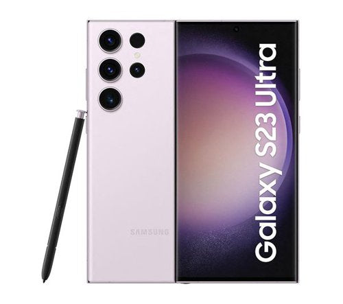 Samsung Galaxy S23 Ultra SM-S918B 6.8 Inch Qualcomm Snapdragon 8 Gen 2 12GB RAM 512GB Storage Android 13 Lavender Mobile Phone