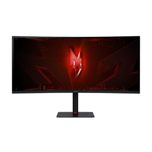 Acer Nitro XV5 34 Inch 3440 x 1440 Pixels Wide Quad HD VA Panel ZeroFrame HDMI DisplayPort Curved Gaming Monitor