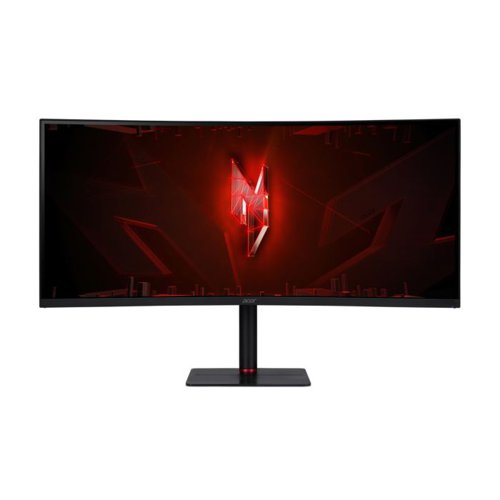 Acer Nitro XV5 34 Inch 3440 x 1440 Pixels Wide Quad HD VA Panel ZeroFrame HDMI DisplayPort Curved Gaming Monitor