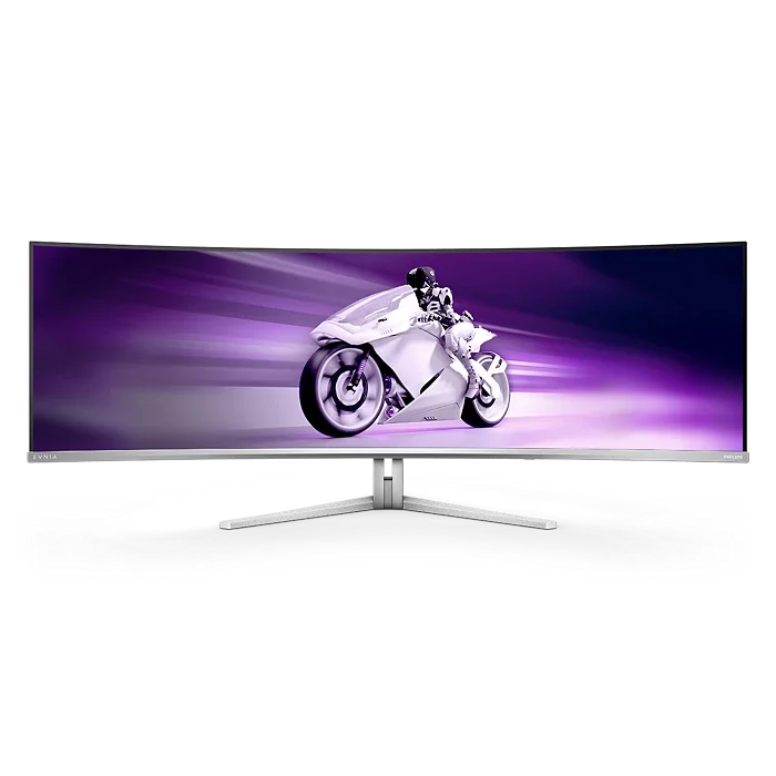 Philips Evnia 8000 48.9 Inch 5120 x 1440 Pixels Dual Quad HD OLED DisplayHDR 400 HDMI DisplayPort USB-C Gaming Monitor