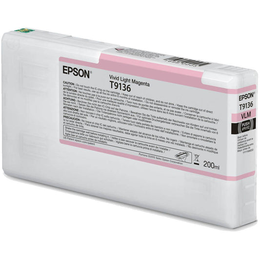 *SC P 5000 VIVID LIGHT MAGENTA INK 200ML
