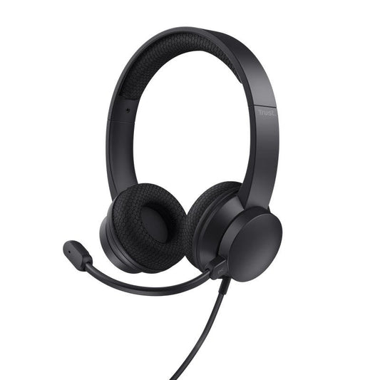 Ayda Wired USB-ENC PC Black Headset
