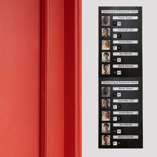 SafeTrack 10 Name Photo Board - RCP10 DD