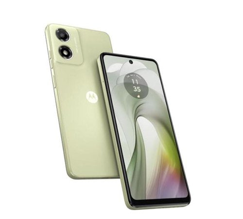 Motorola Moto E14 6.56 Inch Unisoc T606 2GB RAM 64GB Storage Android 14 Go Pastel Green Mobile Phone
