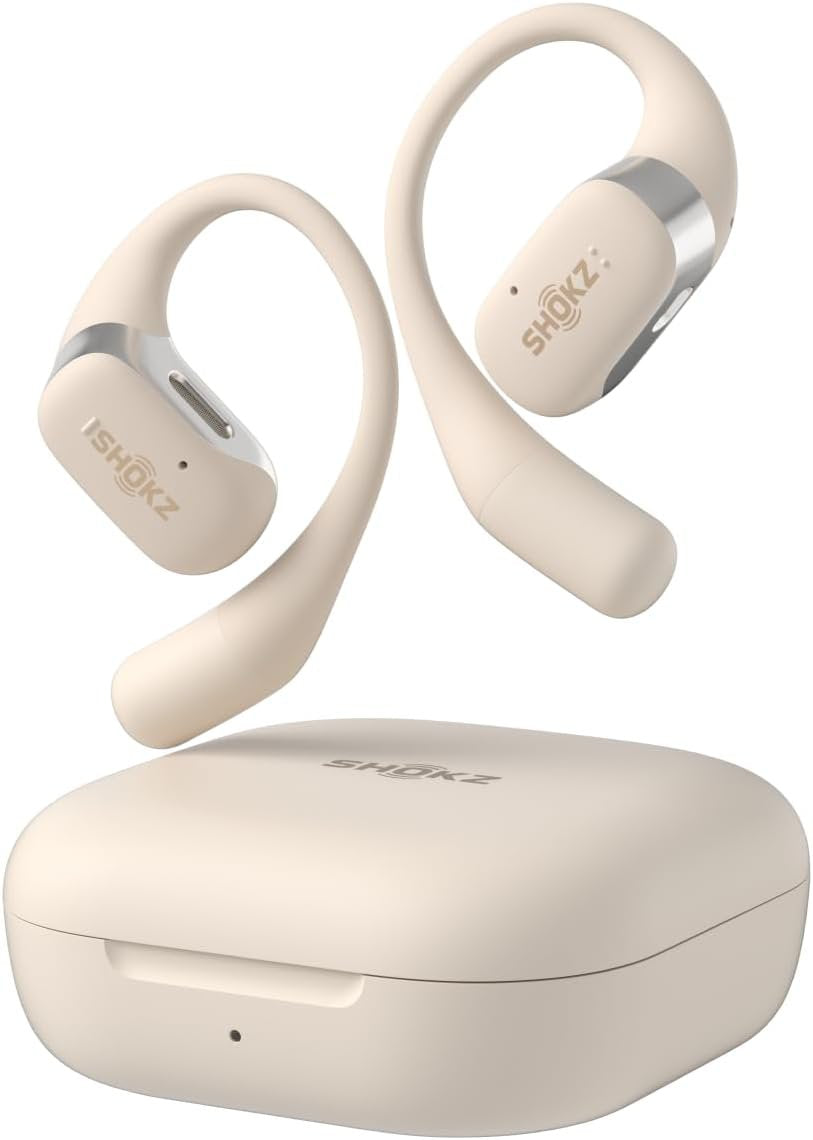 OpenFit Beige True Wireless Earbuds