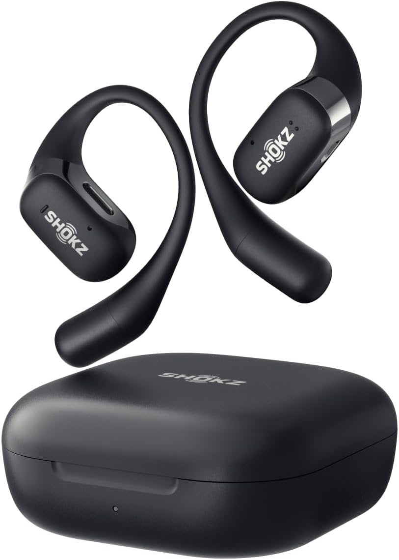 OpenFit Black True Wireless Earbuds