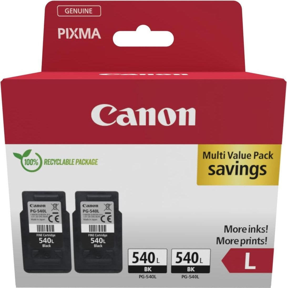 Canon PG540L Twin Pack Black Ink (Pack 2) - 5224B020