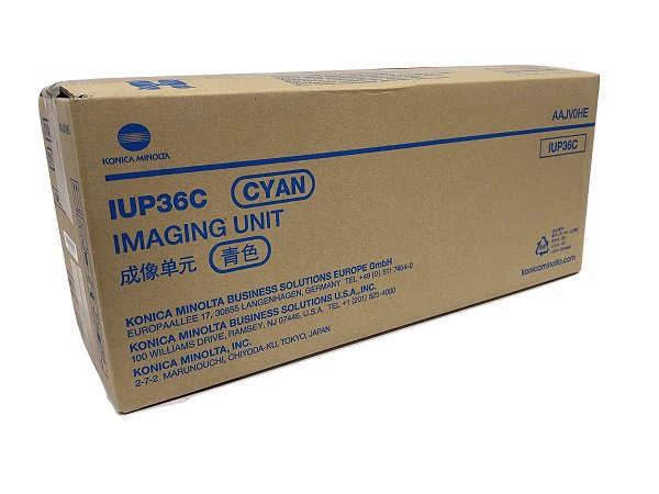 Original Konica Minolta AAJV0HE / IUP36C Drum unit cyan