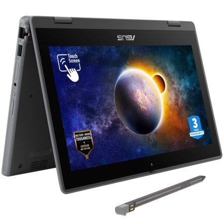 ASUS BR1100 11.6 Inch Intel Celeron N4500 4GB RAM 128GB eMMC Intel UHD Graphics Windows 11 Pro Education Notebook
