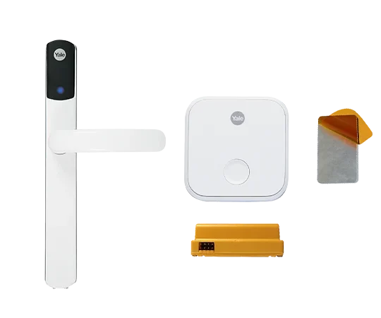 Yale White Conexis L2 Smart Door Lock