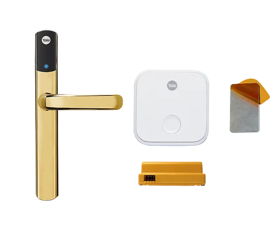 Yale Polished Brass Conexis L2 Smart Door Lock