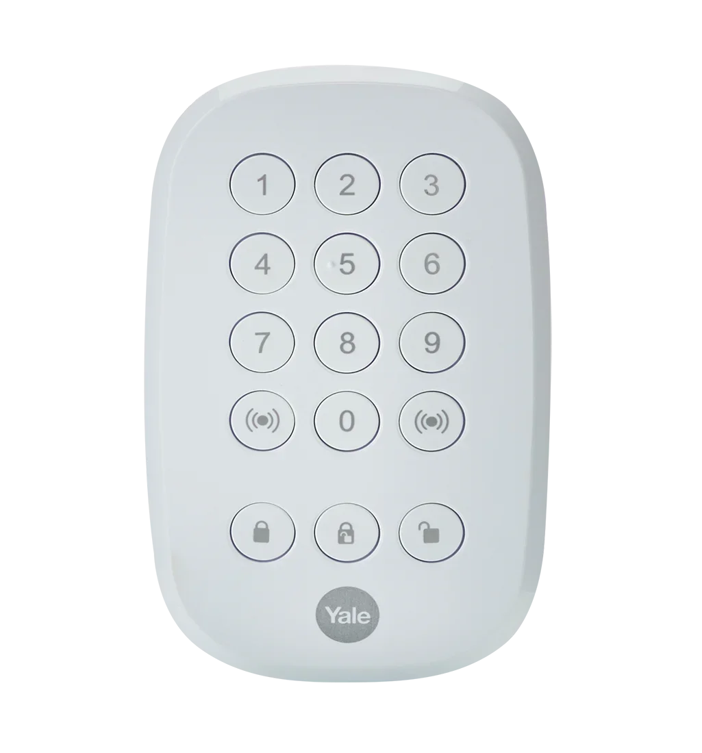 Yale Keypad - Wireless; 200m Range; Intruder and Sync Alarm Accessory