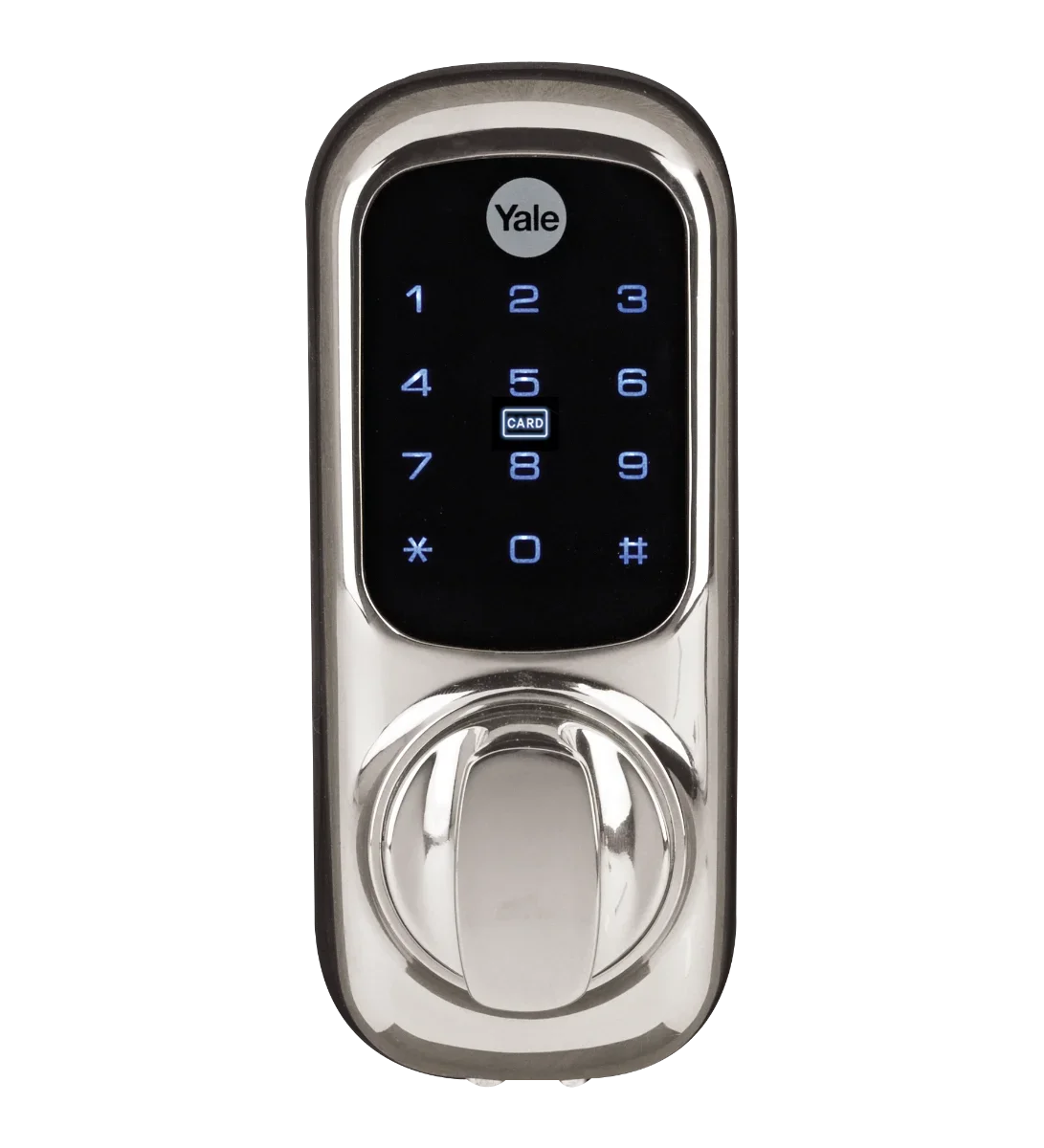 Yale Chrome Keyless Connected Smart Lock - Touchscreen; Remote Access; No Lockcase