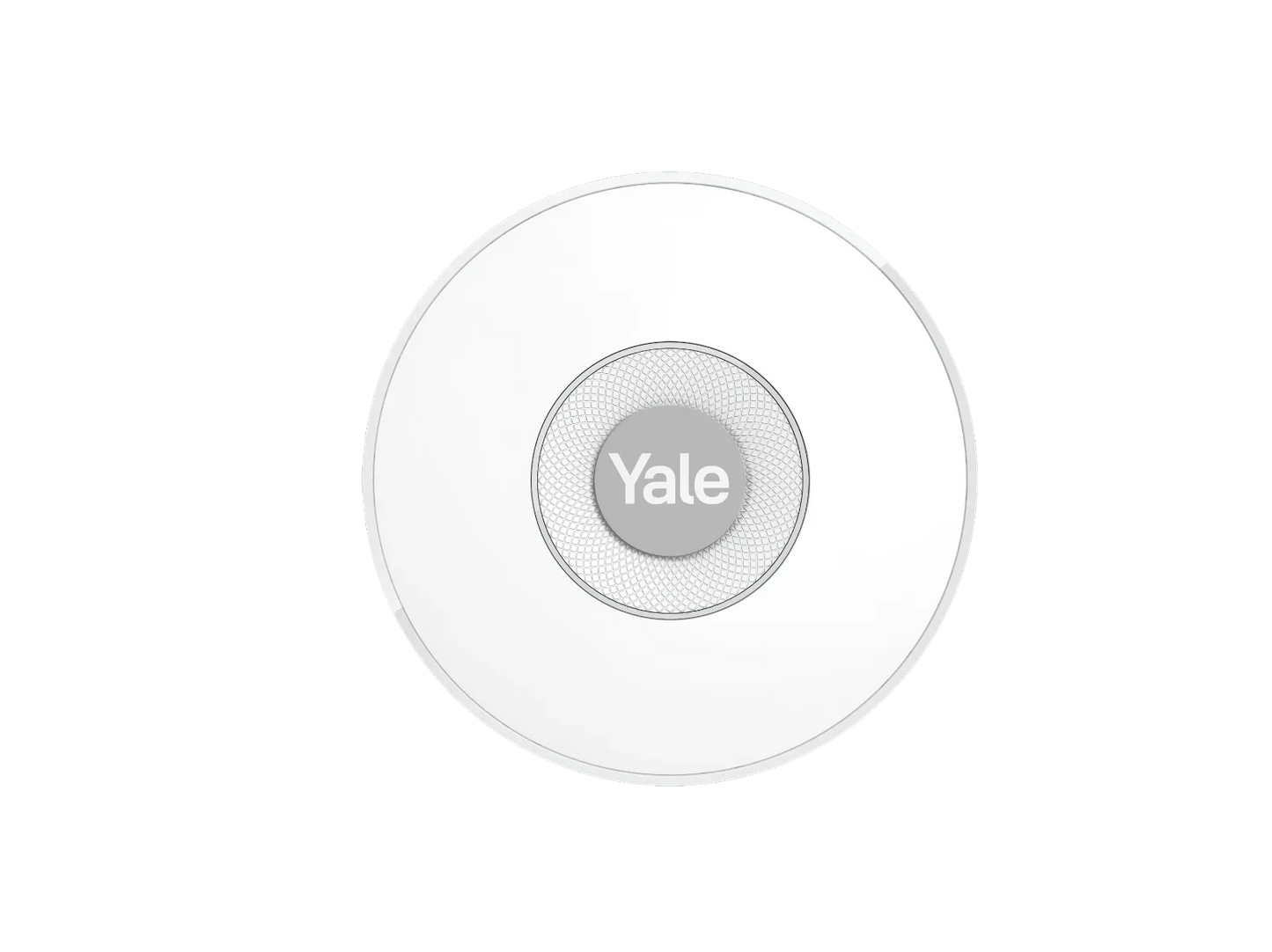 Yale Indoor Siren - Adjustable 85dB Siren; Sounds when Alarm is Triggered; Built-in LED; Indoor Use; Up to 1km Range Protection