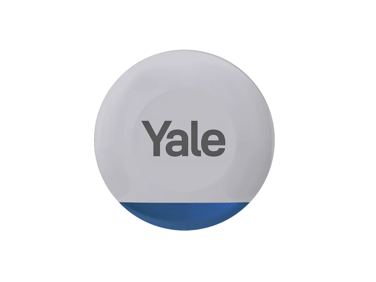 Yale Grey Outdoor Siren - Up to 100dB Adjustable Siren; Flashing LED Lights; Weatherproof; Real-Time Alerts; Up to 1km Range Protection