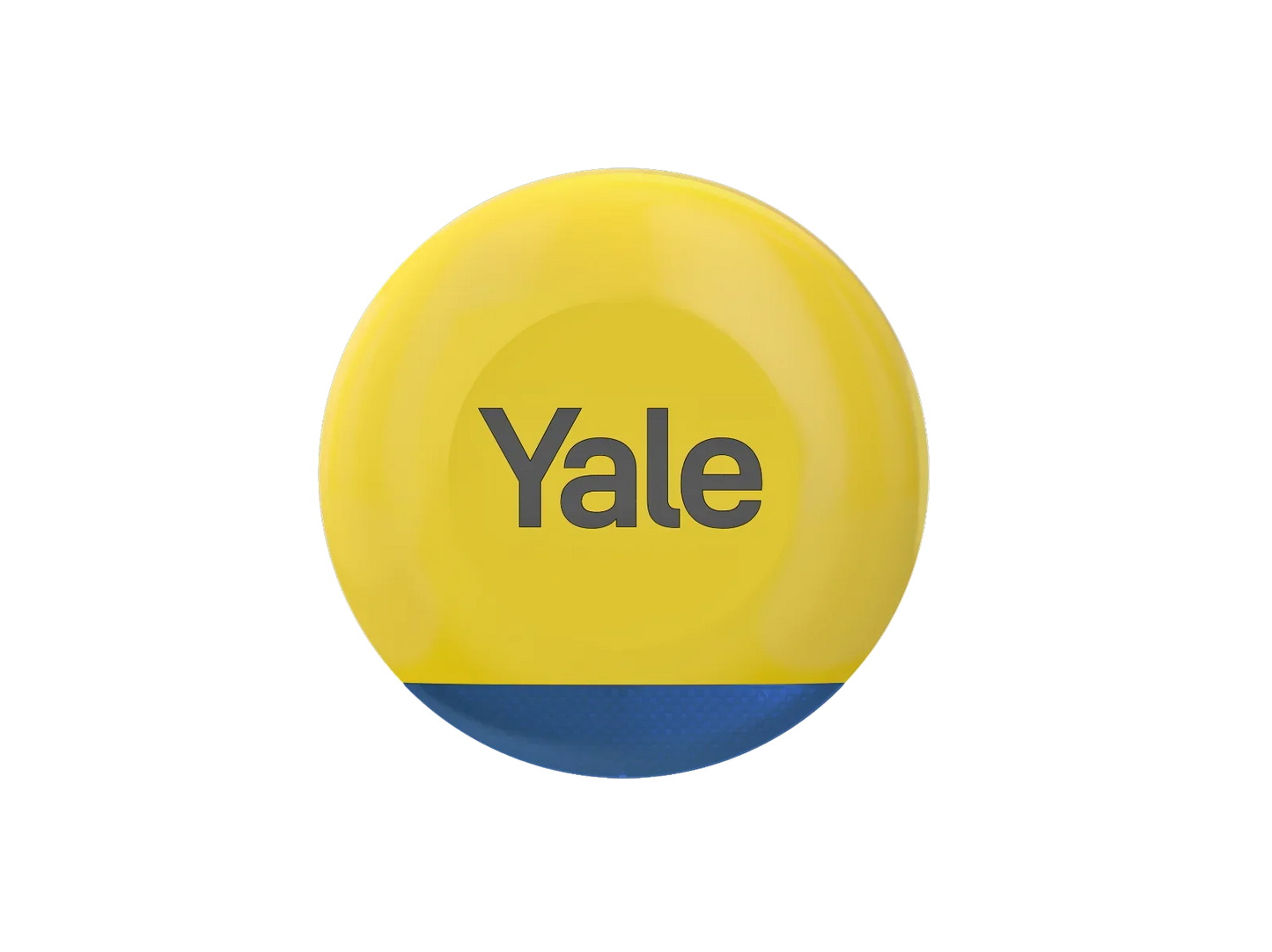 Yale Yellow Outdoor Siren - Up to 100dB Adjustable Siren; Flashing LED Lights; Weatherproof; Real-Time Alerts; Up to 1km Range Protection