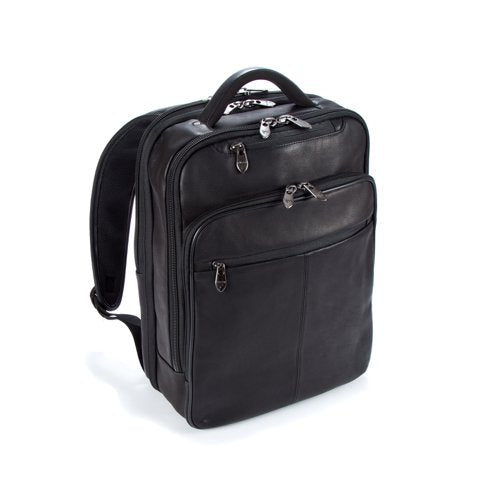 Falcon Colombian Leather 15.6in Laptop Backpack black - FI6705 DD